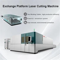 Automaatne topeltvahetuse platvormi laserlõikamismasin